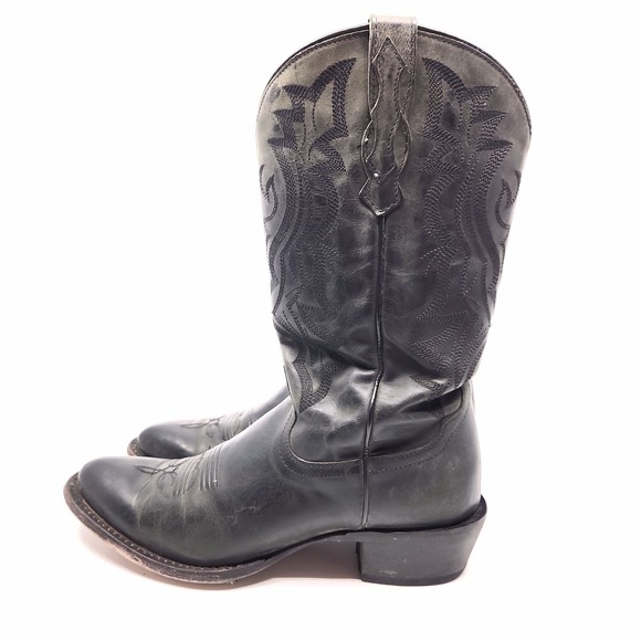 Shyanne Women's Raven Western Boots Round Toe Black Size 8.5B - Picture 1 of 10